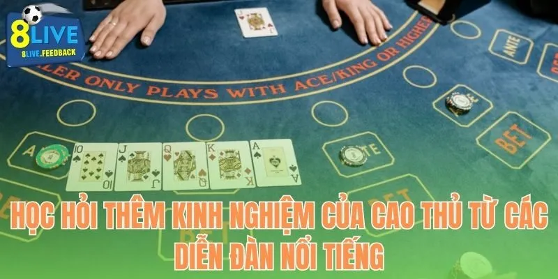 Học hỏi thêm kinh nghiệm của cao thủ từ các diễn đàn nổi tiếng